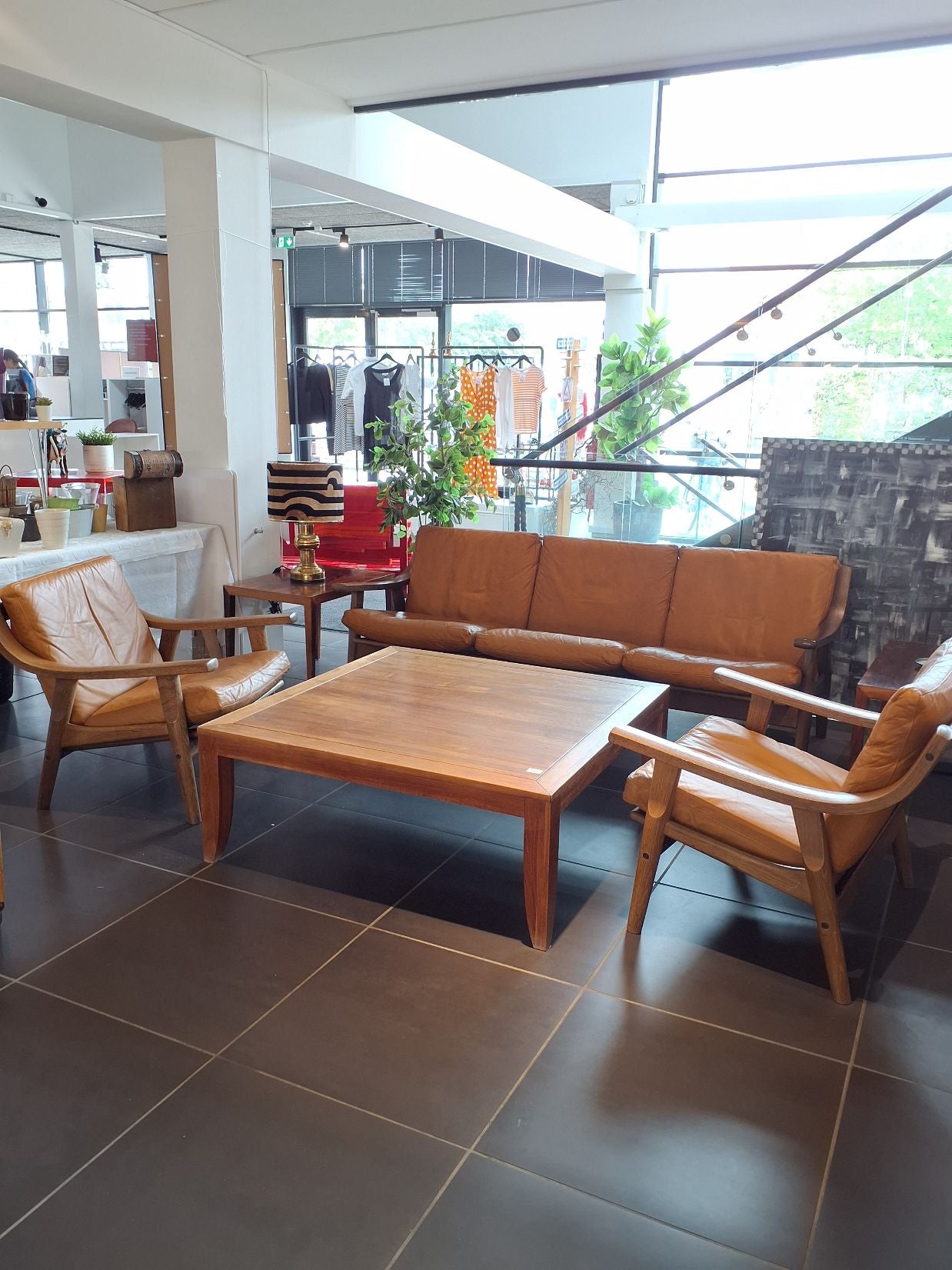 Sofa og 2 lænestole Hans J. Wegner